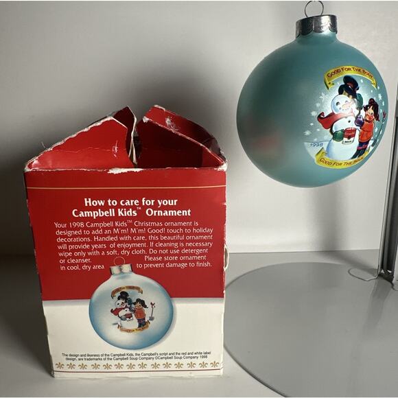 1998 Campbell's Soup Collectors Edition Ornament - Picture 4 of 5